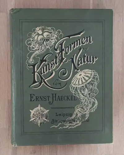 Haeckel, Ernst: Kunstformen der Natur. Von Prof. Dr. Ernst Haeckel. Hundert Illustrationen mit beschreibendem Text, Allgemeine Erläuterungen und systematische Übersicht. (und dem beigebundenen Supplement). 