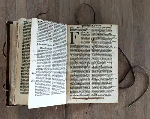 [Petrus Angelus, de Monte Ulmi]: Liber Uite : Biblia cum Tabula Alphabetica & cu[m] singulis suis locis co[n]corda[n]tibus, Sacraq[ue] illustratione catholice fidei summa cu[m] lucubratiione eme[n]data, ac nouiter i[m]pressa. 