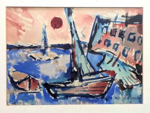 Aquarell von Max Schwimmer