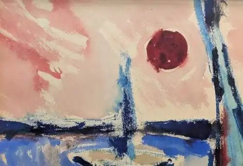 Aquarell von Max Schwimmer