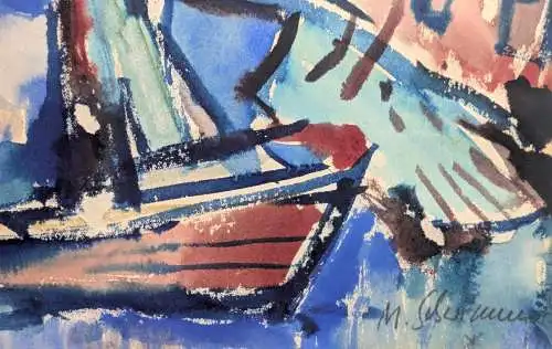 Aquarell von Max Schwimmer