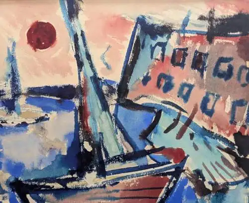 Aquarell von Max Schwimmer