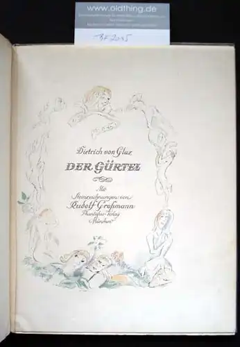 Glaz, Dietrich von [und] Großmann, Rudolf: Der Gürtel.