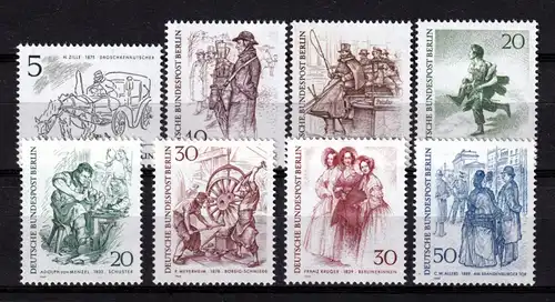 BERLIN 330-337 kompletter Satz Postfrisch**