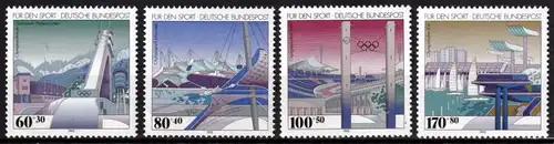 BRD 1650--53 kpl. Satz Sporthilfe 1993, postfrisch **

