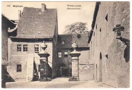 AK Weimar, Wittumspalais (Musikschule), ungel.