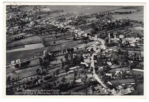 AK Kaltenherberg bei Monschau, Fliegeraufnahme, gel. 1939