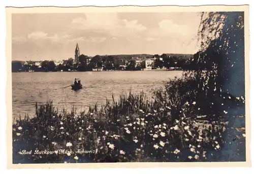 AK Bad Buckow, Schermutzelsee, gel. 1930