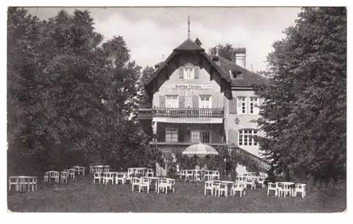 AK Untersondorf- Ammersee, Café Forster, gel. 1924