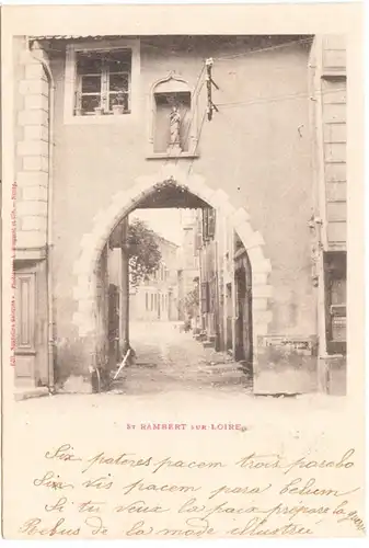 AK St. Rambert sur Loire, gel. 1902