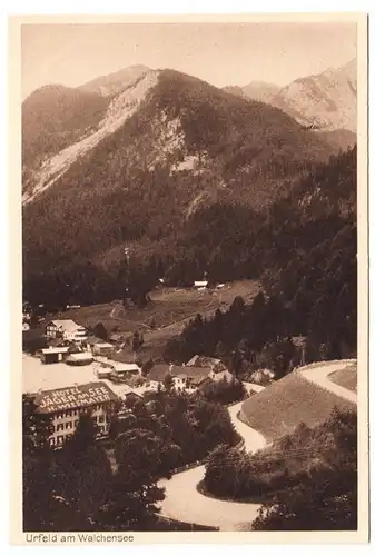 AK Urfeld am Walchensee, gel. 1925