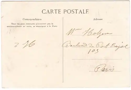CPA Robinson, Vue Panoramique du Vrai Arbre , gel. 1907