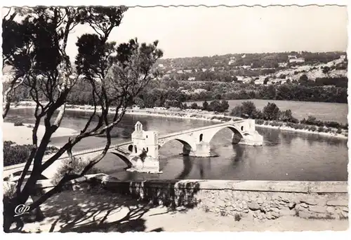 CPA Avignon, Le Pont St-Benezet, ungel.