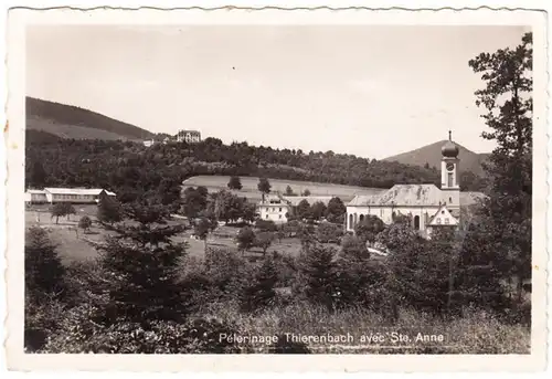 CPA Pelerinage, Thierenbach avec Ste. Anne, engl. 1953