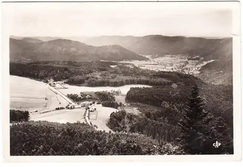 CPA Schirmeck, Vue du Grand Dolon, Hotel Velleda, gel. 1950