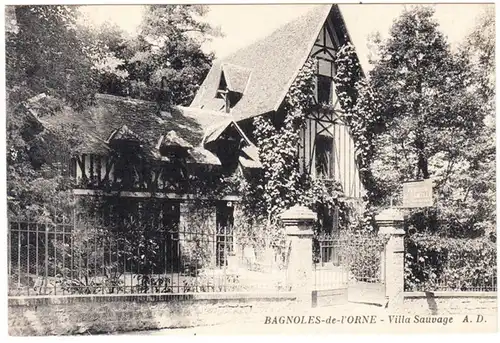 CPA Bagnoles de l'Orne, Villa Sauvage, unl.