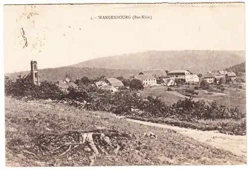 CPA Wangenbourg, Vue generale, gel.