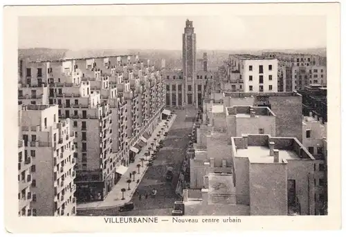 CPA Villeurbanne, Nouveau centre urbain, ohnl.