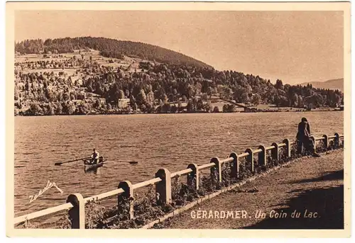 CPA Gerardmer, Un Coin du Lac, ungel.