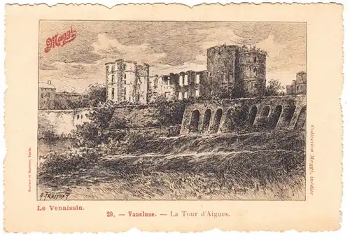 CPA Vaucluse La Tour d'Aigues, Maggi, ohne.