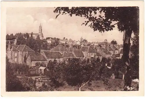 CPA Corron- Mayenne, Vue Generale, gel. 1947