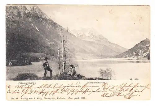 AK Kaisergebirge, Hintersteinersee, ungel.