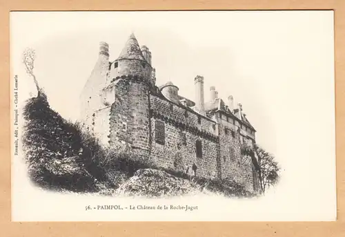 CPA Paimpol, Le Chateau de la Roche-Jagut, ohn.