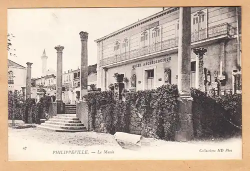 CPA Skikda (Philippeville), Le Musee, ungel.