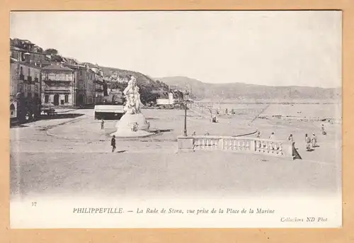 CPA Skikda (Philippeville), La Rade de Stora, ungel.