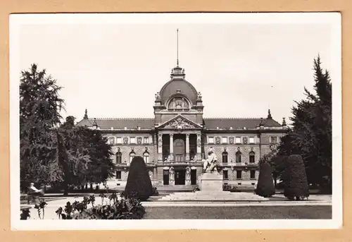 CPA Strasbourg, Palais du Rhin, gel. 1952