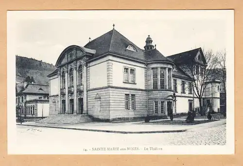 CPA Sainte-Marie-aux-Mines, Le Theatre, ungel.