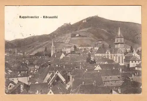 CPA Ribeauvillé, Vue generale, gel. 1910