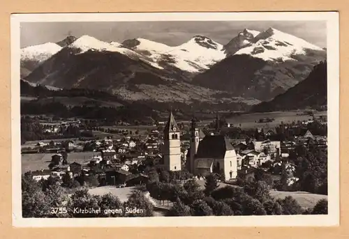 AK Kitzbühel gegen Süden, gel. 1942