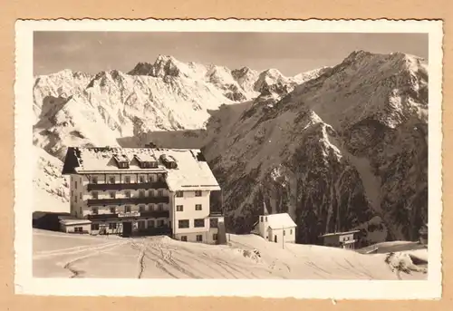 AK Stidorf, Le nouvel hôtel de montagne, en 1943