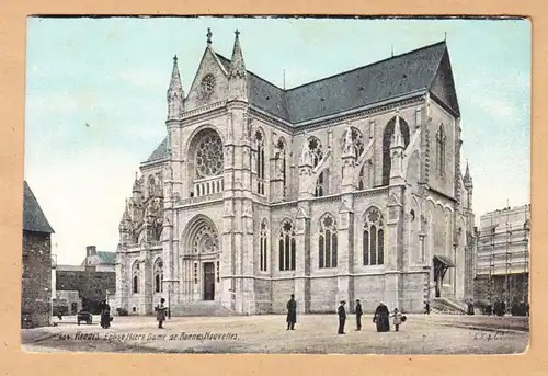 CPA Rennes, Eglise Notre Dame de Bonnes Nouvelles, ungel.