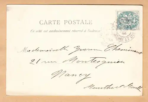 CPA Rueil Malmaison, Bois Preau, gel. 1904