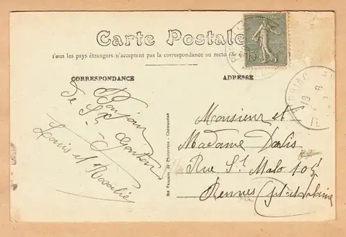 CPA Pipriac, Vue generale, gel. 1922