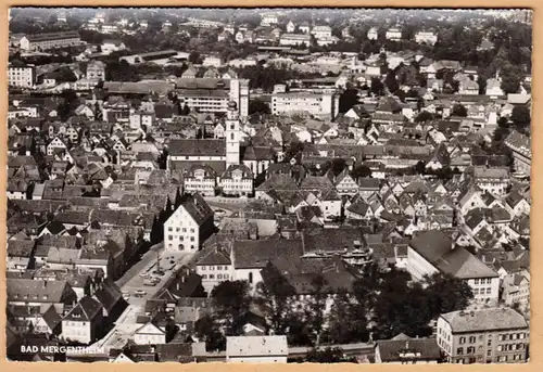 AK Bad Mergentheim, Totalansicht, gel.