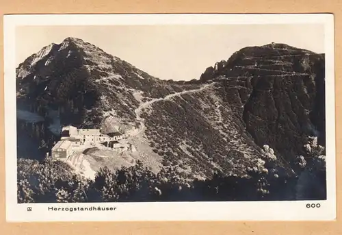 AK Herzogstandhäuser, gel. 1921