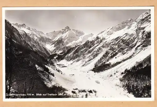 Spielmannsau, Blick auf Trettach, ungel.