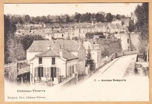 CPA Chateau Thierry, Anciens Remparts, ungel.