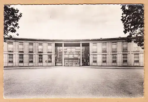 CPA Colmar, Centre Hospitalier L. Pasteur, Entree Principe et vue sur les Salles, gel. 1954