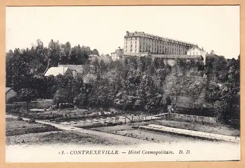 CPA Vittel Contrexeville, Hotel Cosmopolitain, ungel.