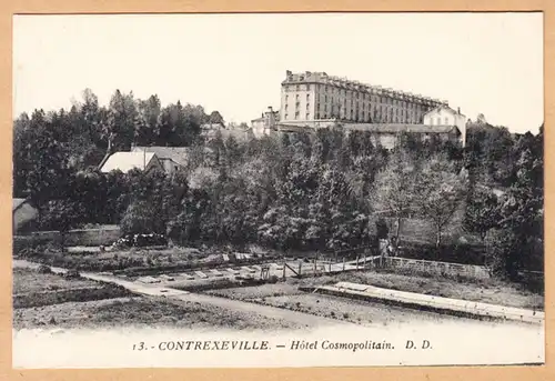 CPA Vittel Contrexeville, Hôtel Cosmopolitain, uns.