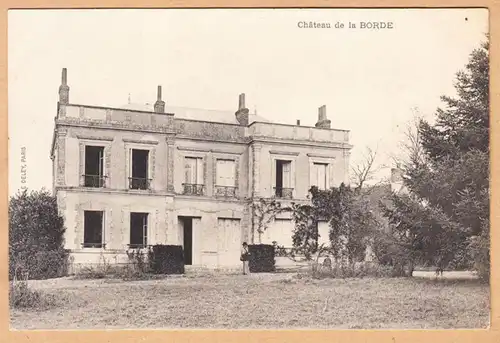 CPA Chateau de la Borde, mons.