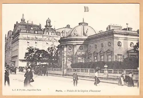 CPA Paris, Palais de la Legion d'honneur, ungel.