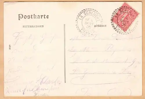 AK La Schlucht, gel.1906