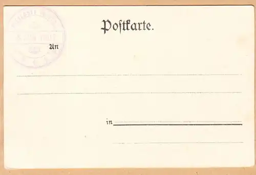 CPA Sewen i. Els. Alfeldsee, Stempel 1901, ungel.