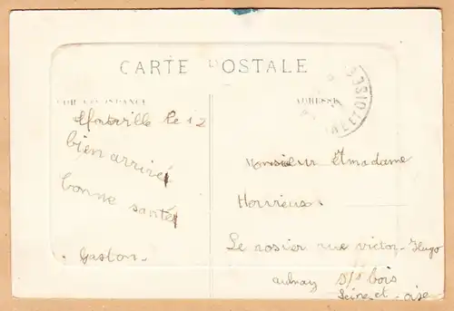 CPA Maison Alfort, Route d'Alfort- Ecole Veterinaire, gel.