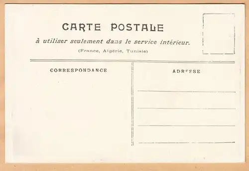 CPA Paris, Inonde, rue Lecourbe, Jardins, ohn.